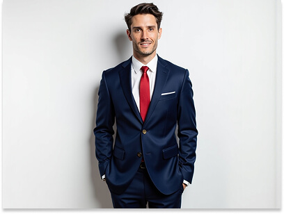 Navy Suit