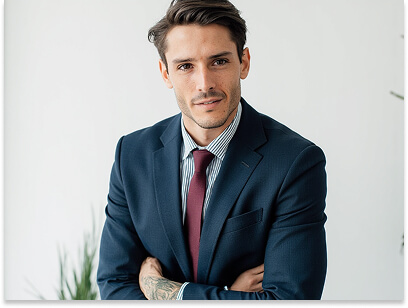 Blue 3-Piece Suit