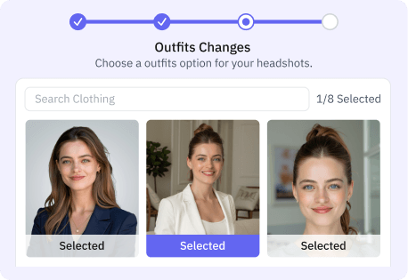 Pre-Selected Outfit Styles
