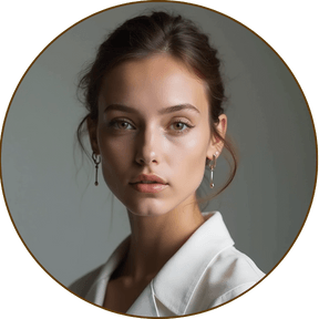 LinkedIn profile with a neutral backdrop