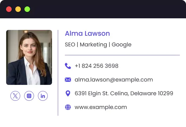 Free Email Signature Generator