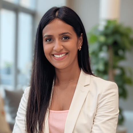 AI-generated professional headshot of a businesswoman