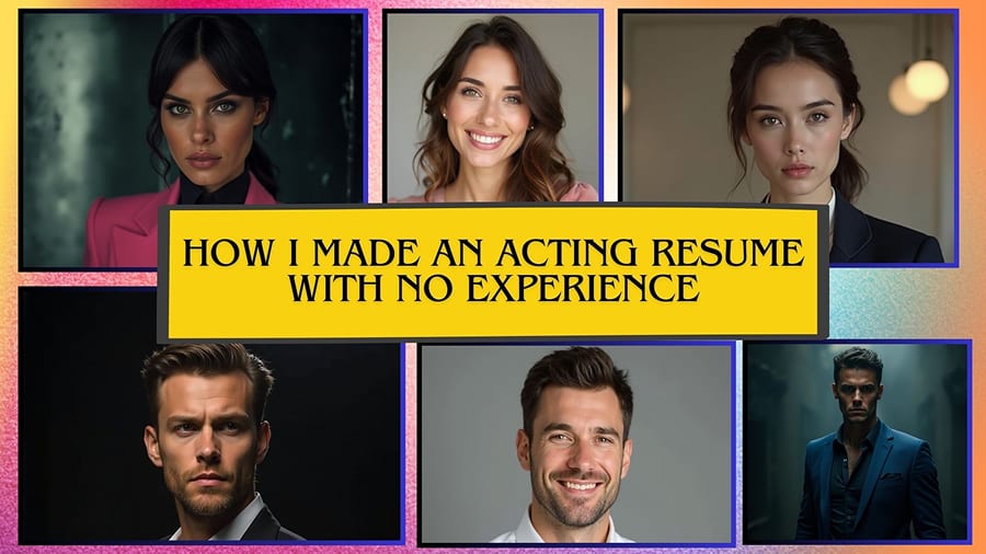 Acting Resume With No Experience: Template, Example & Tips (2026)