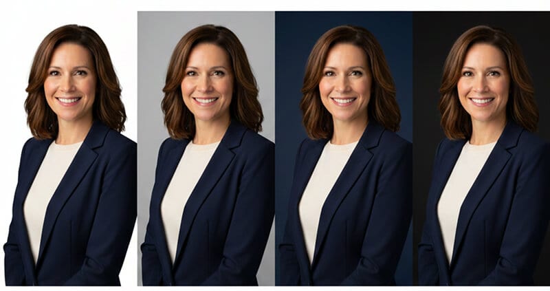 Best Headshot Background Colors: What to Pick for Your Industry