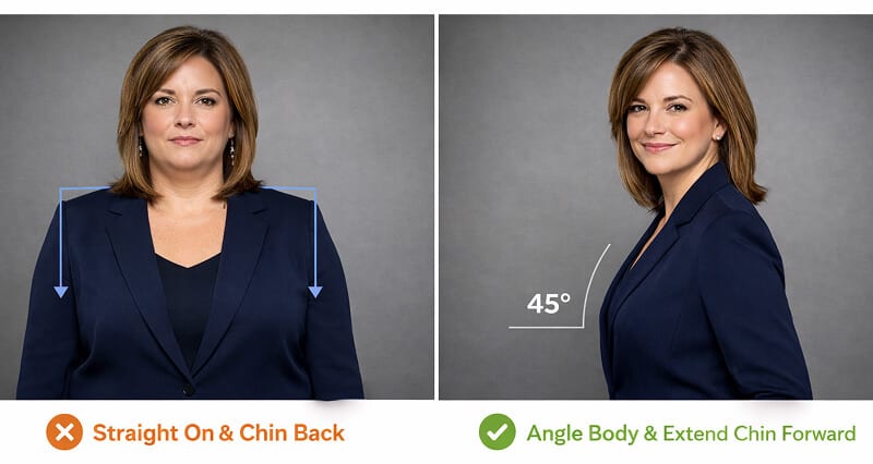 Best Slimming Poses for Headshots: 7 Tricks That Actually Work