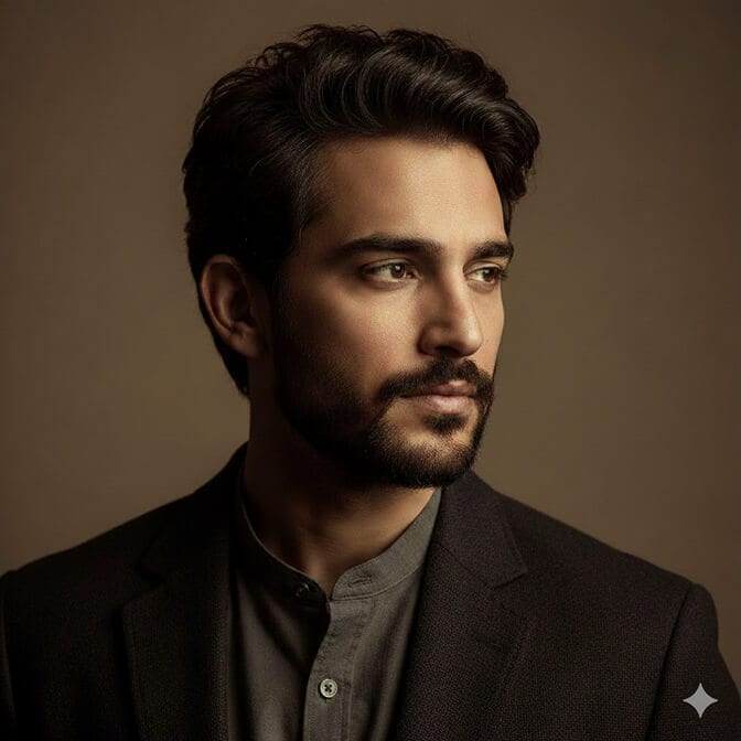 professional actor headshot of Dev Patel