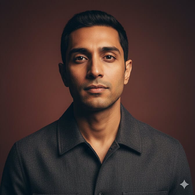 professional actor headshot of Riz Ahmed