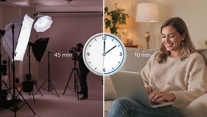 The Time Problem of Traditional Headshots for Slack