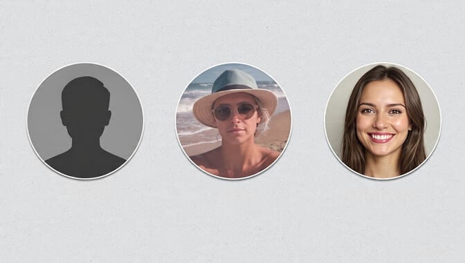 Three Types of Slack Profile Photos