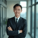 Professional AI headshot example