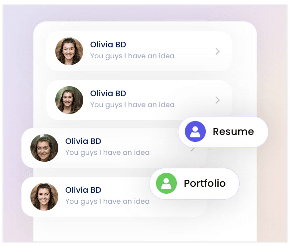 Use AI headshots on resumes, portfolios, and personal branding tools