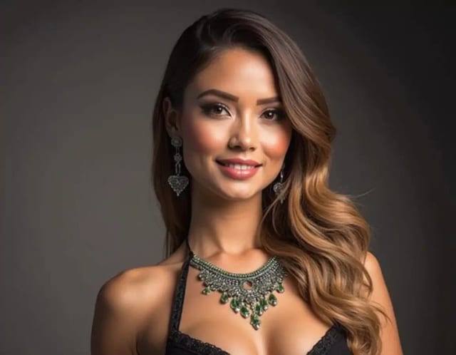 Before and after examples of AI headshots with different backgrounds and styles