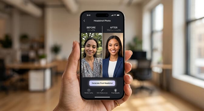 Creative Control With AI Headshot Style Cloning