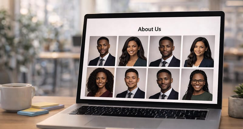 AI Headshots for Startups: Build a Professional Team Page for Under $200