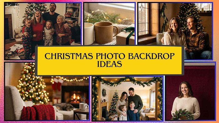 Easy Christmas Photo Backdrop & Prop Ideas for 2025