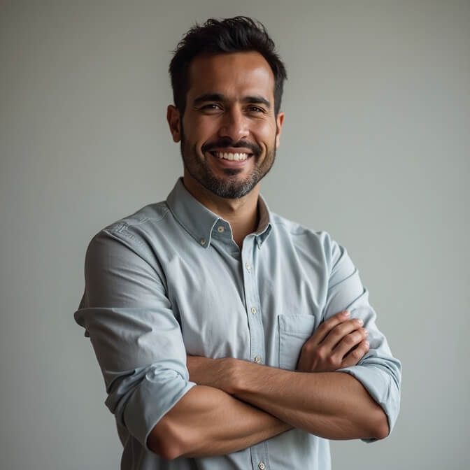 Classic Crossed-Arms Pose