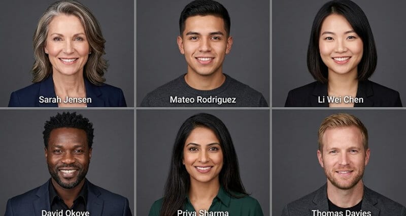 Corporate Team Headshots: How to Get Matching Photos Without a Photographer