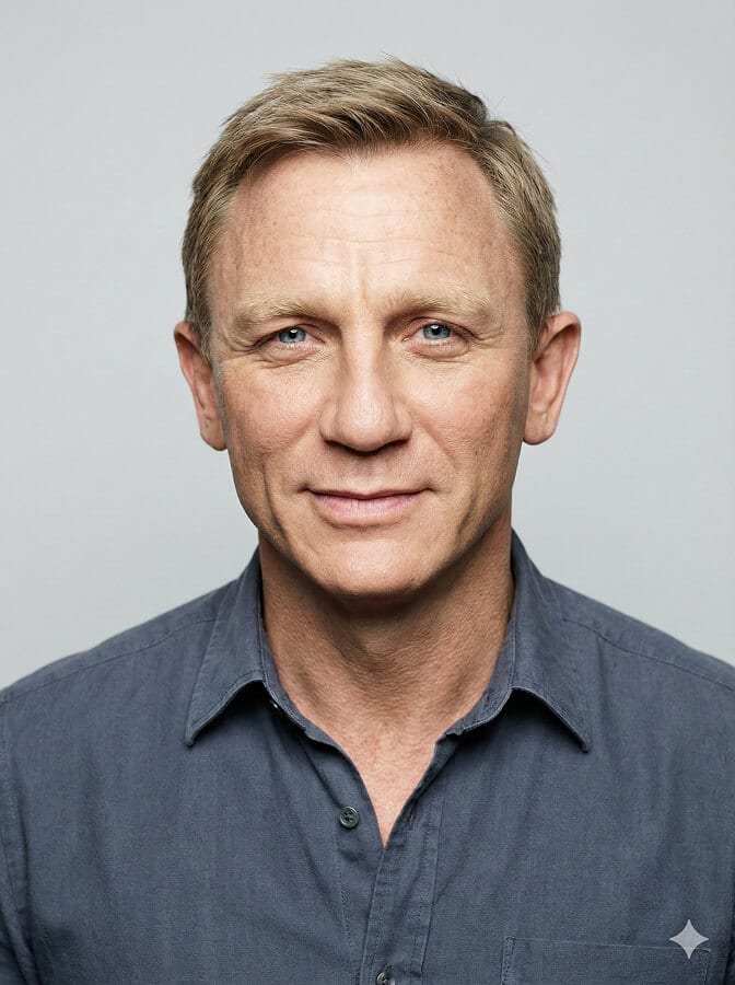 actor headshot of Daniel Craig