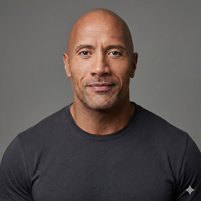 actor headshot of Dwayne Johnson