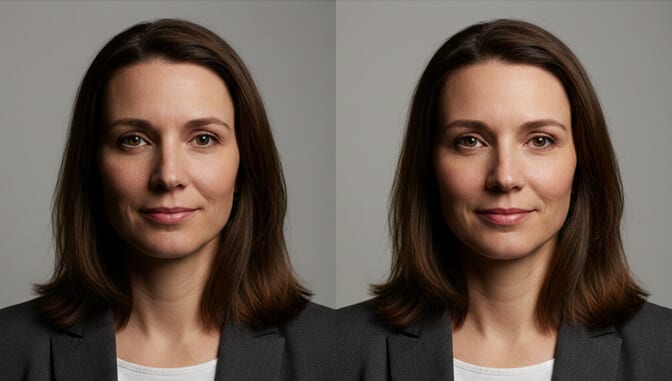 headshot with good natural lighting