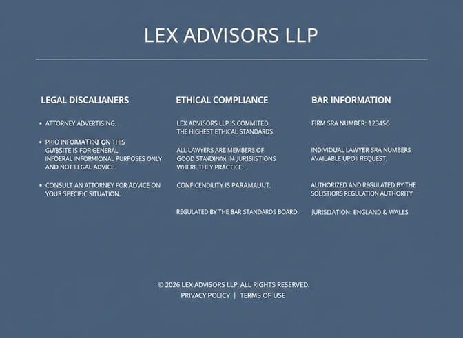 ABA compliance checklist for law firm website advertising rules