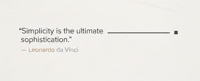 LinkedIn cover photo with creativity quote example