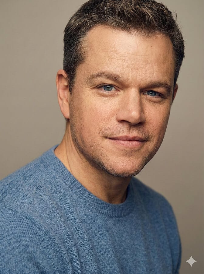 actor headshot of Matt Damon