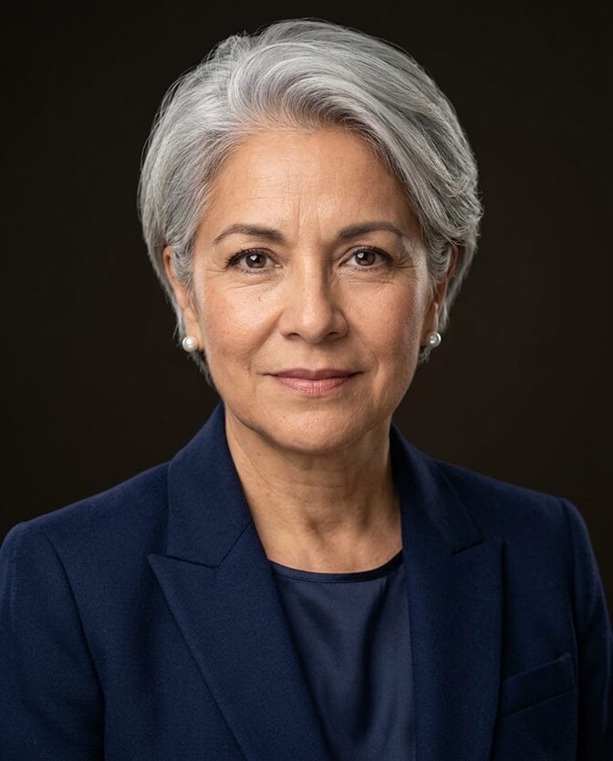 Comparison of a flat dark background filter versus a properly lit moody headshot with rim light separation