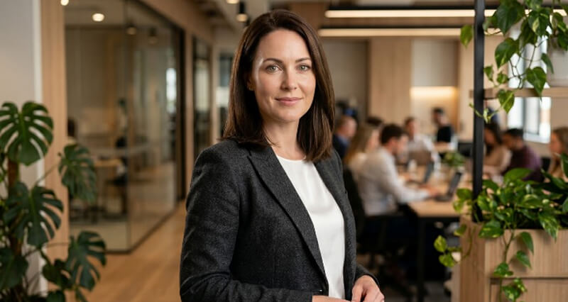 Office Headshot Poses: Look Approachable AND Powerful