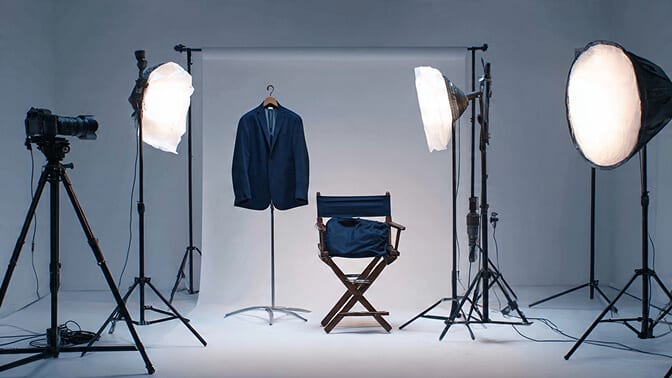 Professional studio headshot taken in an Austin photography studio
