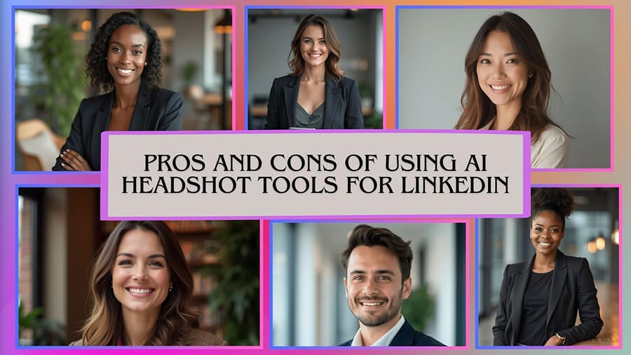 Pros and Cons of Using AI Headshot Tools for LinkedIn