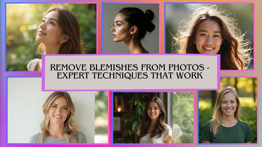Remove Blemishes from Photos - Expert Techniques That Work