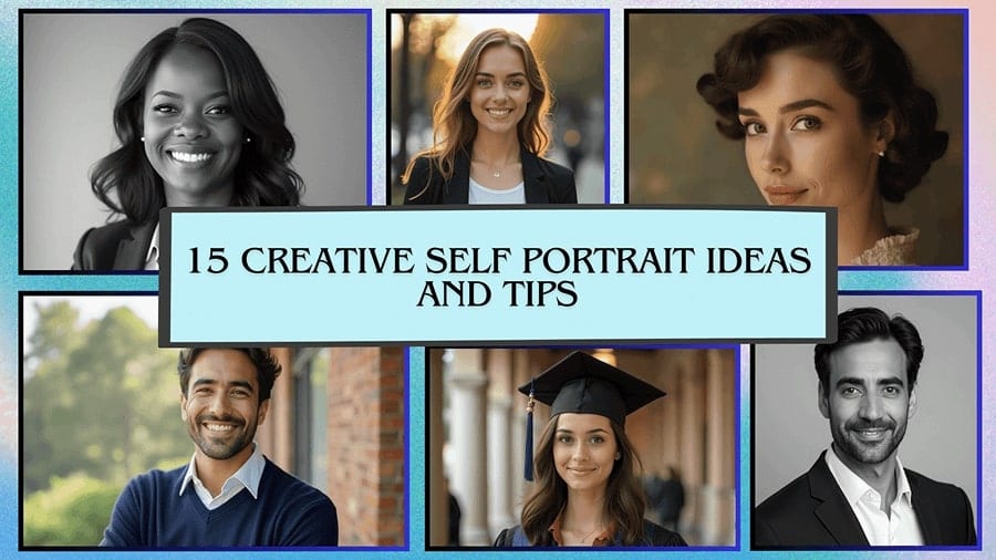 15 Creative Self Portrait Ideas and Tips