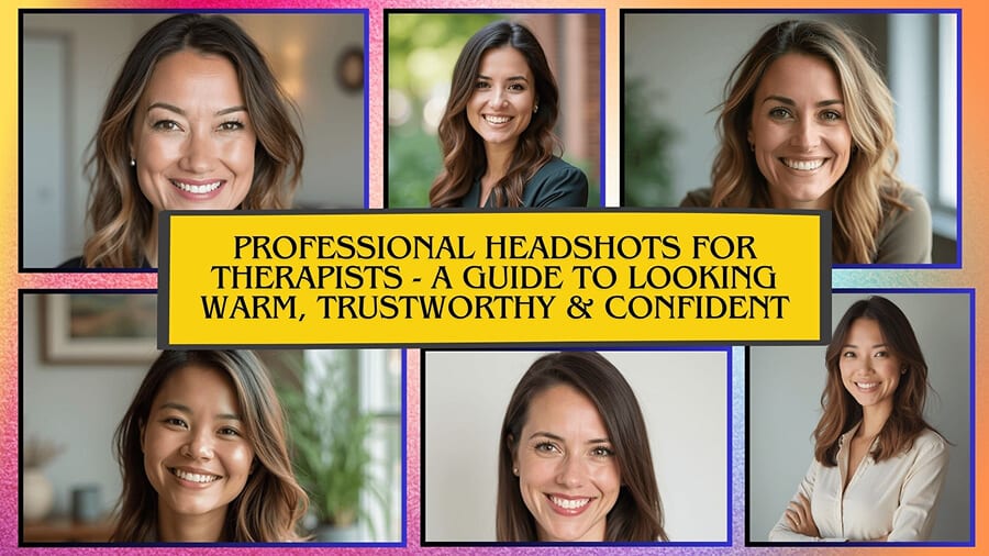 Therapist Headshots | Warm, Trustworthy & Confident