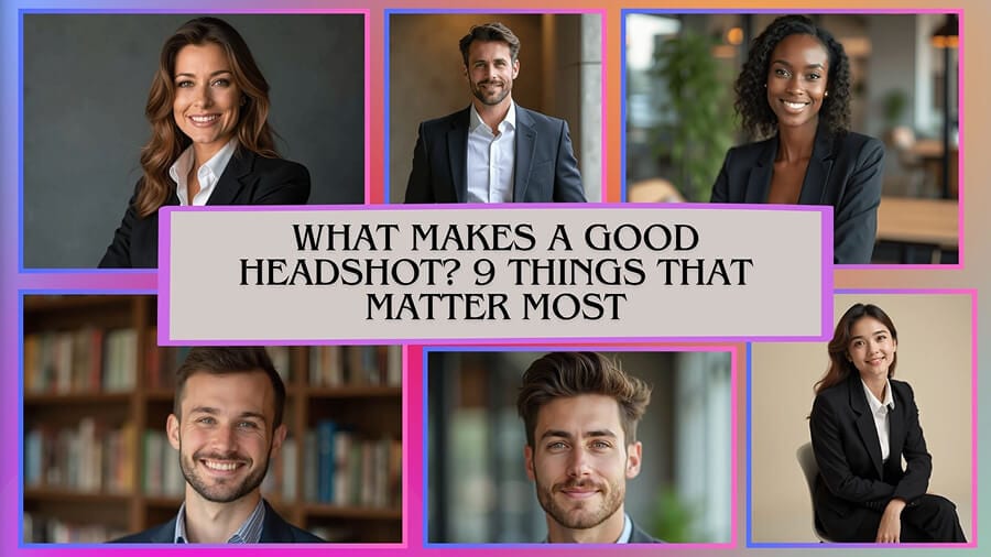 What Makes a Good Headshot? 9 Things That Matter Most