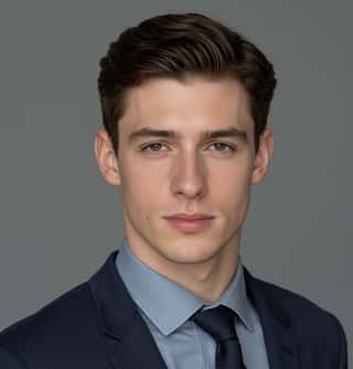Professional headshot of a man in suit with a neutral background.