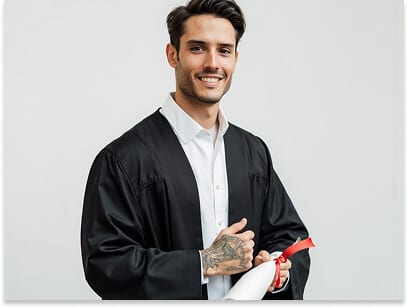 Black Graduation Robe