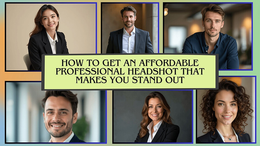 How to Get an Affordable Professional Headshot That Makes You Stand Out