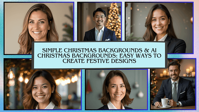 AI Christmas Backgrounds - Easy Ways to Create Festive Designs