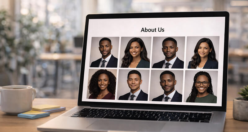 AI Headshots for Startups: Build a Professional Team Page for Under $200