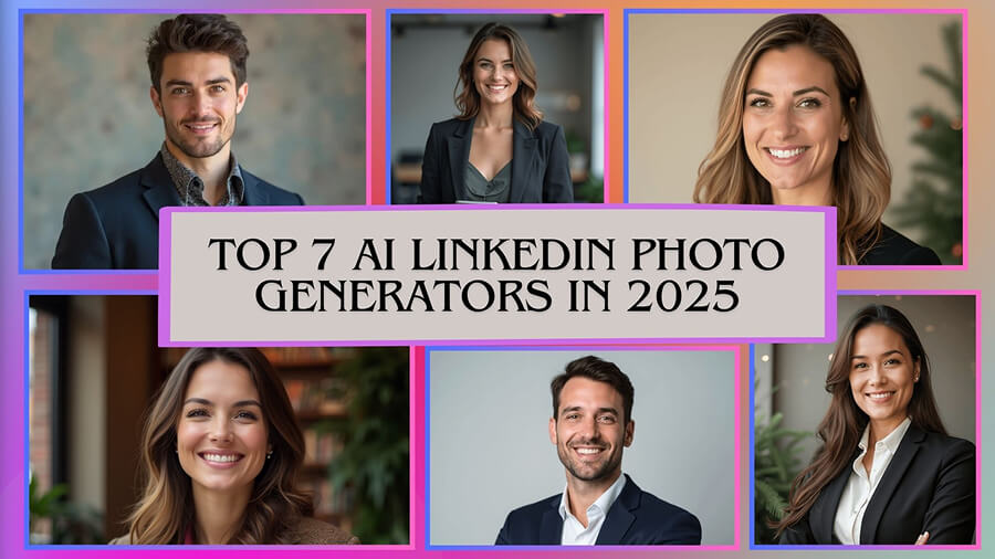 Top 7 AI LinkedIn Photo Generators in 2025