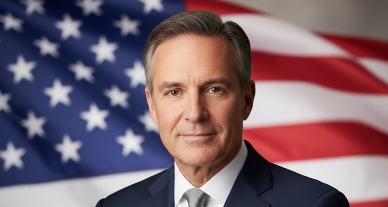 American Flag Headshot Background: Who Needs One & How to Get One