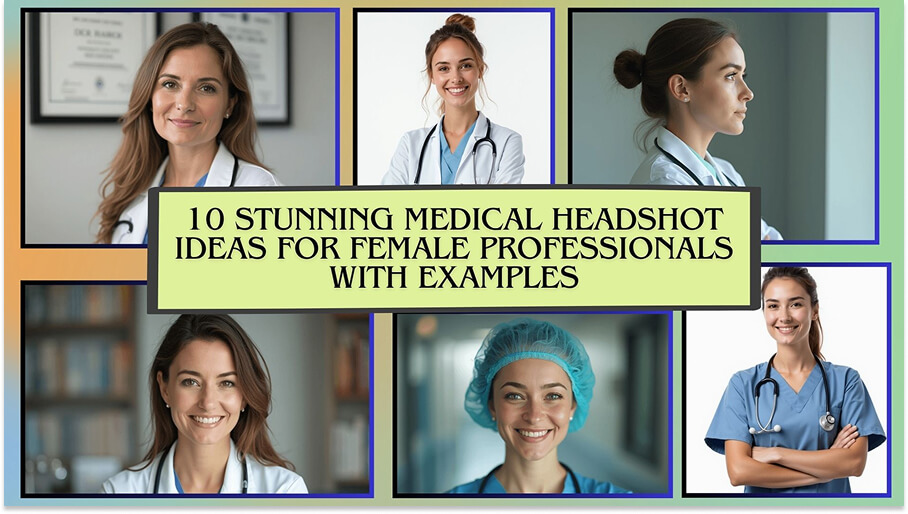 10 Stunning Medical Headshot Ideas for Female Professionals with Examples