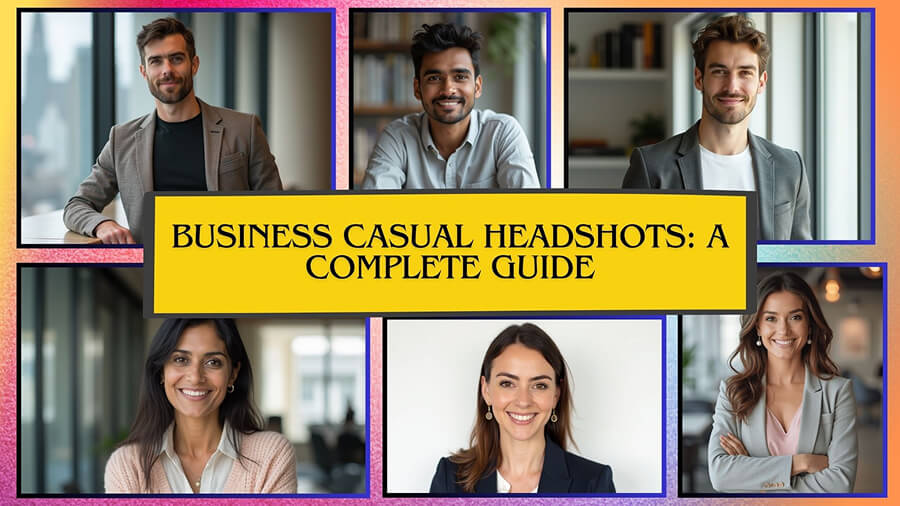 Business Casual Headshots - A Complete Guide