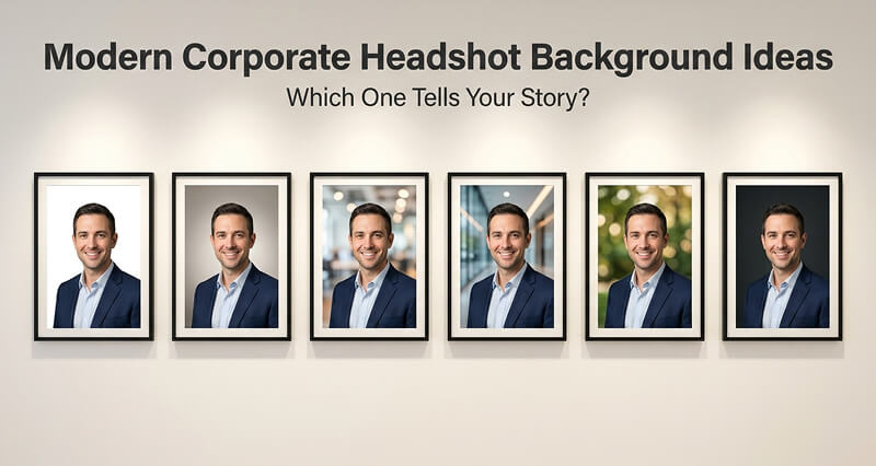 Modern Corporate Headshot Background Ideas: Office, Neutral, Outdoor & More