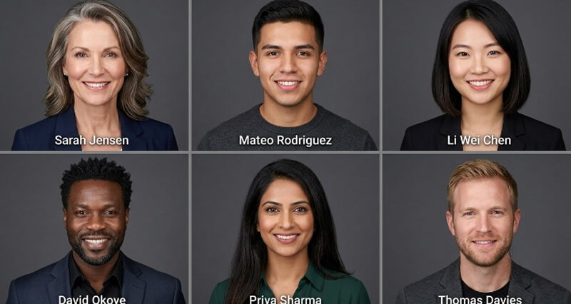 Corporate Team Headshots: How to Get Matching Photos Without a Photographer