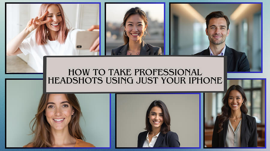 How to Take Professional DIY Headshots Using Just Your iPhone - A Step-by-Step Guide