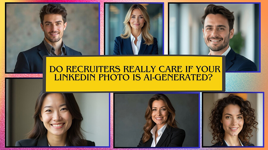 Do Recruiters Really Care if Your LinkedIn Photo is AI-generated?