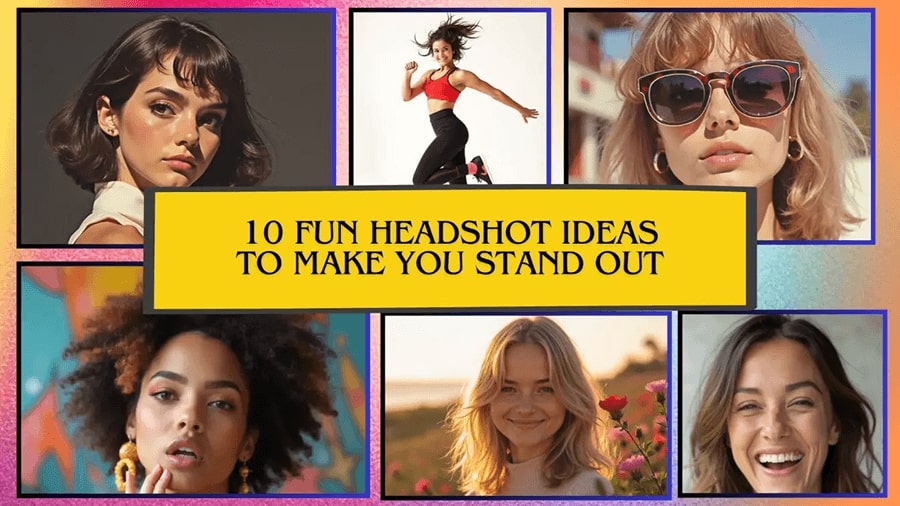 10 Fun Headshot Ideas to Make You Stand Out