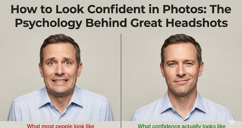 How to Look Confident in Photos: 5 Psychology-Backed Techniques